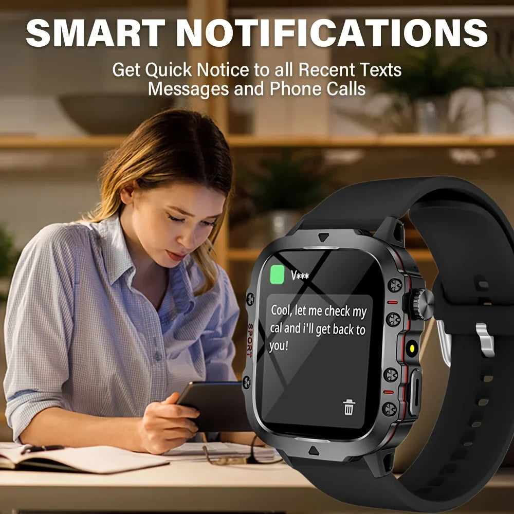 ERUN Smart Watch 1.81" Touchscreen | Sports, Calls & Music