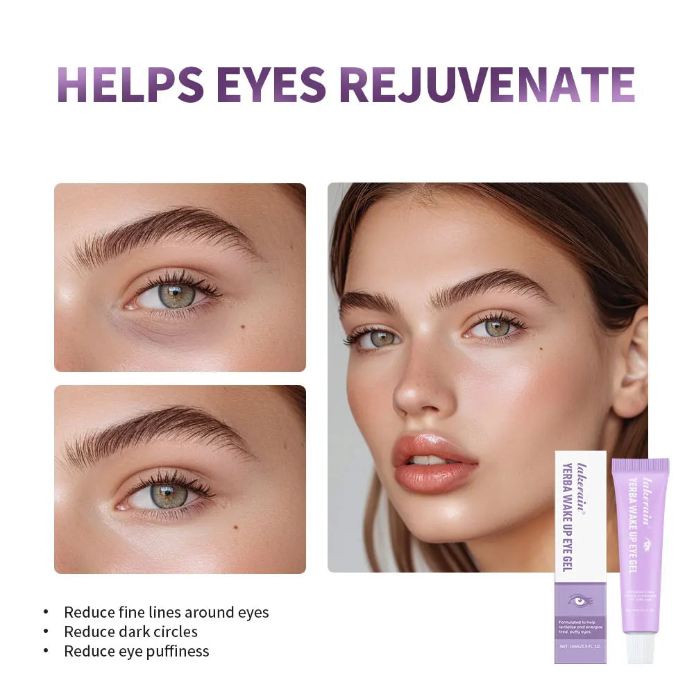 Yerba Mate Eye Gel – Hyaluronic Acid & Caffeine Eye Cream