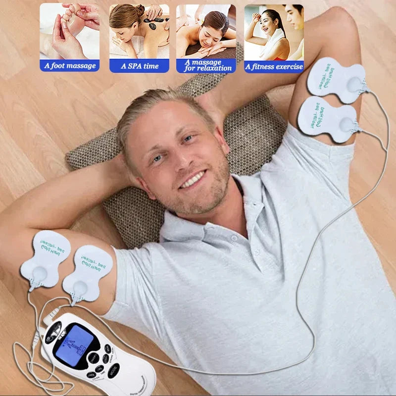 Portable Muscle Massager – 8 Modes & 15 Intensity Levels