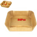 Air Fryer Parchment Paper Liners 30/50 Pcs | Non-Stick Baking Mats
