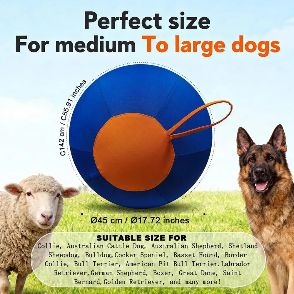 Large Dog Ball Interactive Moving Toys Pet Supplies Herding Toy Fetch