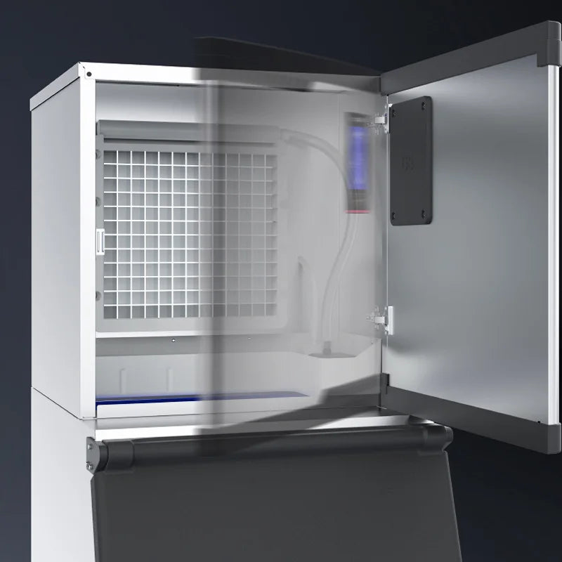 Commercial Ice Maker 250KG/Day | 50KG Bin | Self-Cleaning