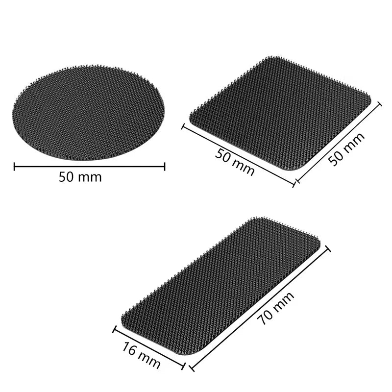 Self-Adhesive Hook & Loop Fastener Tape Strips | 10/30 Pairs