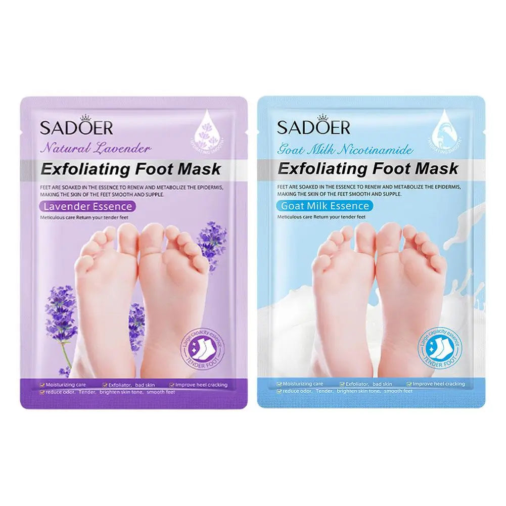 1 Pair Exfoliating Feet Mask Foot Peel Socks Pedicure Peeling Dead