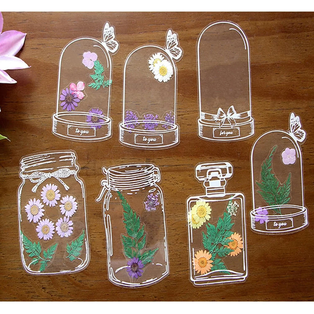 DIY Pressed Flower Bookmark Kit – Clear Transparent Handmade