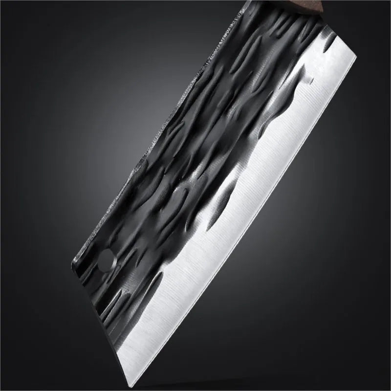 Forged Full Tang High-Carbon Steel Butcher Boning Knife 8"