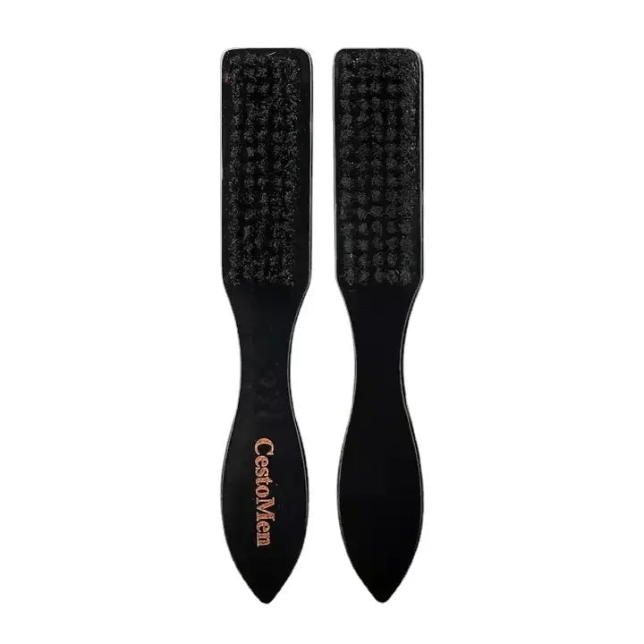 Premium Barber Fade Brush – Neck Duster & Grooming Tool