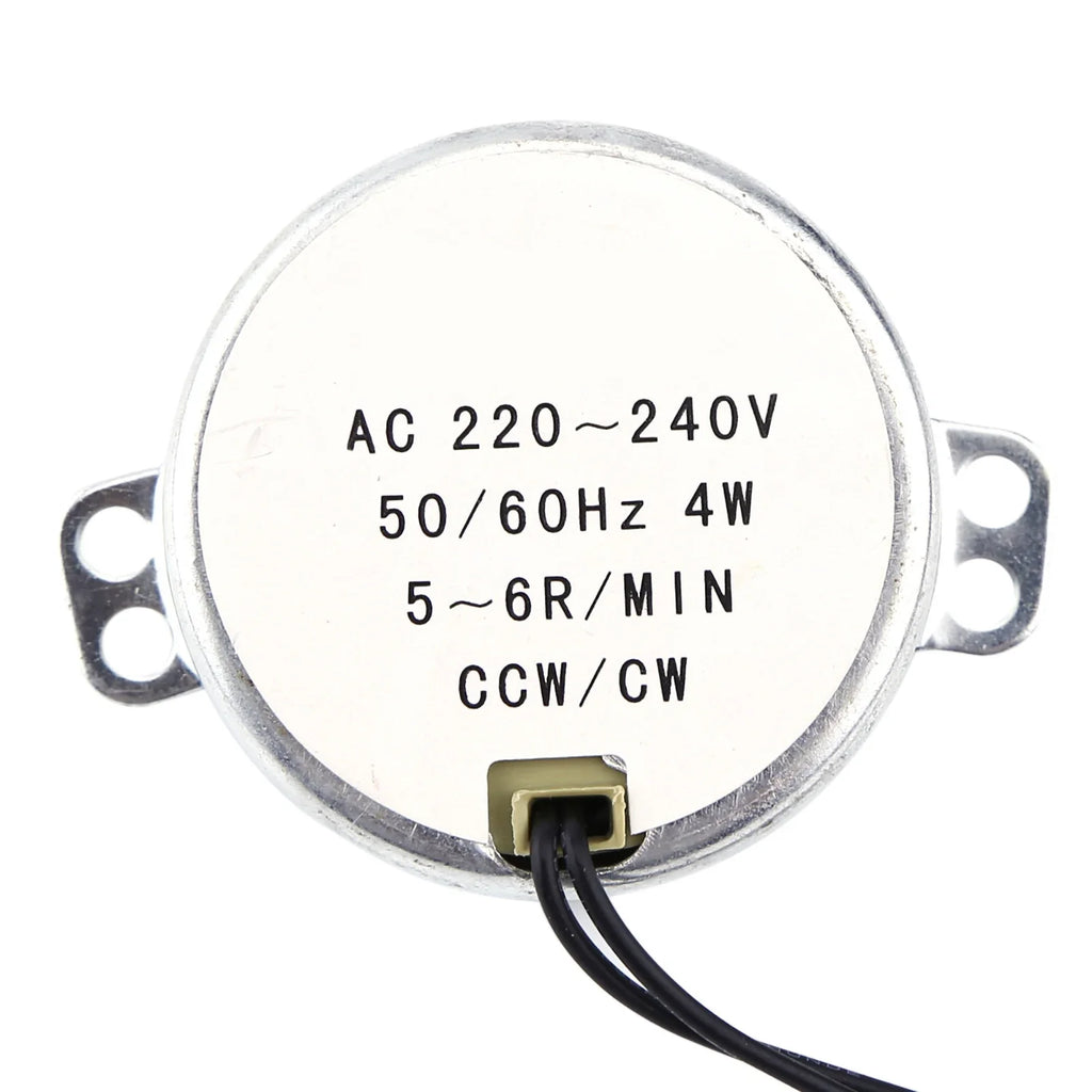 AC 220-240V 4W 50 60Hz Synchronous Motor Geared CW CCW
