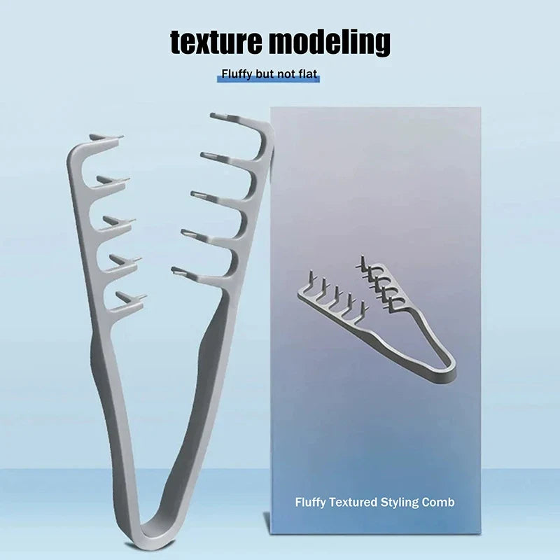 Volumizing Wide-Tooth Texture Styling Comb – All Hair Types