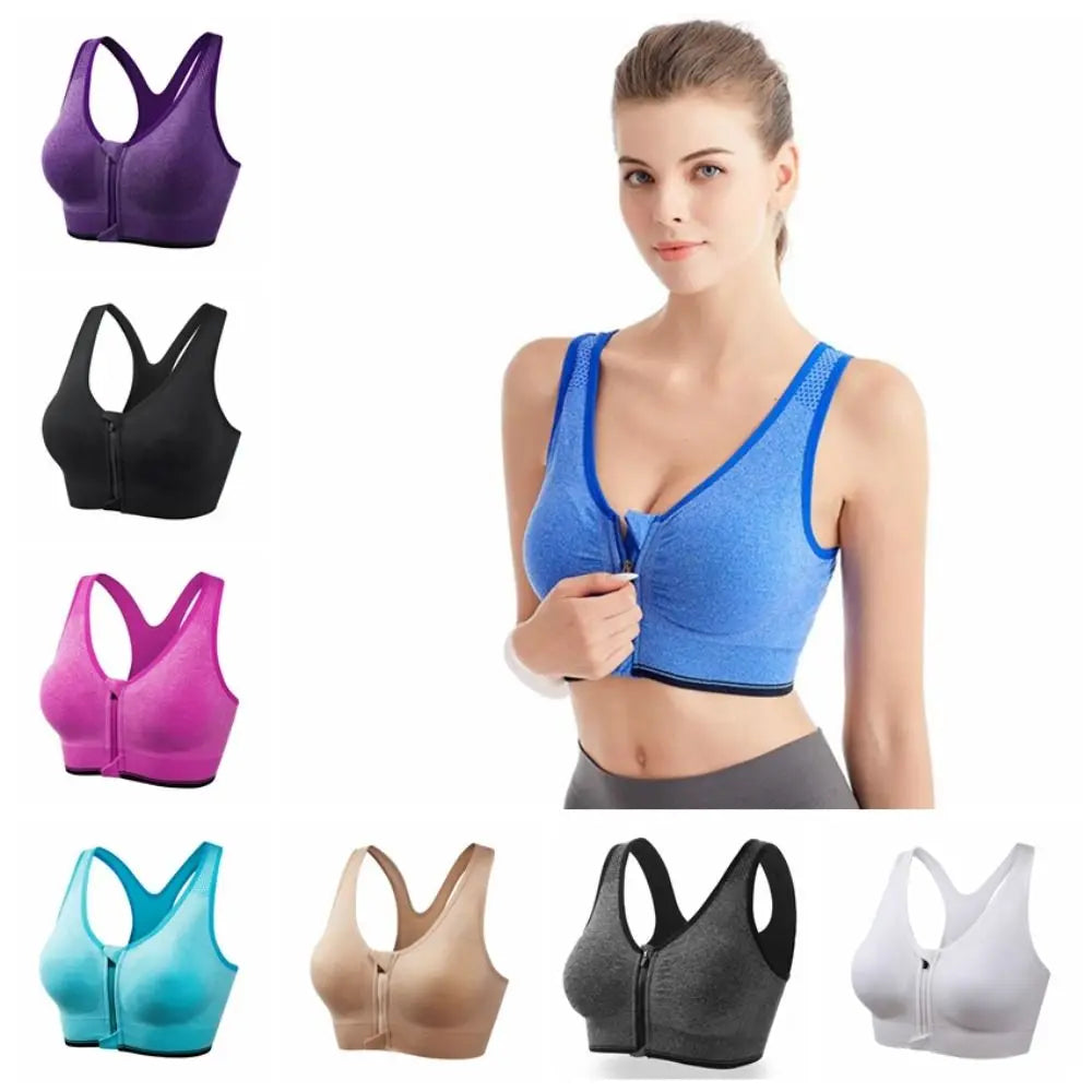 Women's Wireless Sports Bra – Breathable Hollow Yoga Bralette