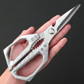 5-Layer Stainless Steel Kitchen Scissors with Lid | Herb Cutter