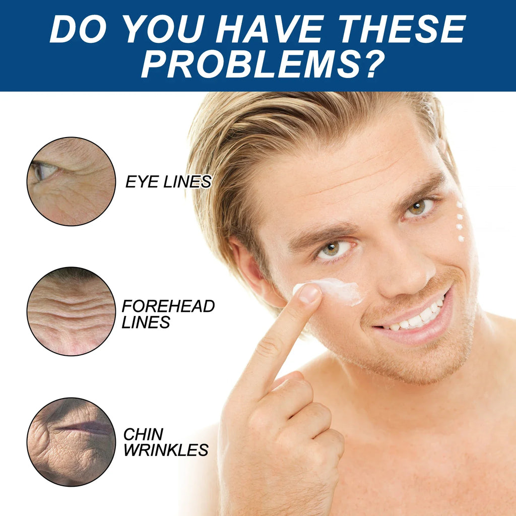 Men's Anti-Wrinkle Firming Face Cream – Retinol & Collagen