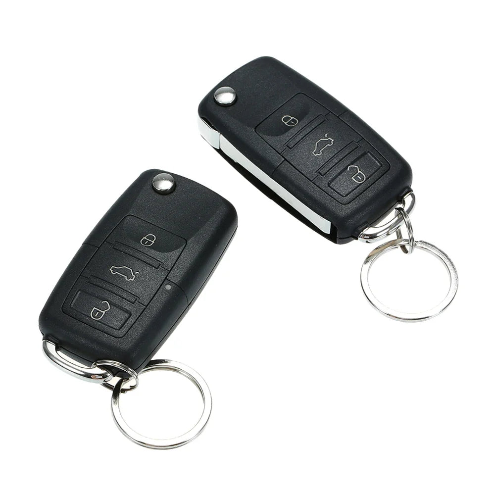 Universal Keyless Entry System | 4-Door Central Lock Kit & Trunk Release