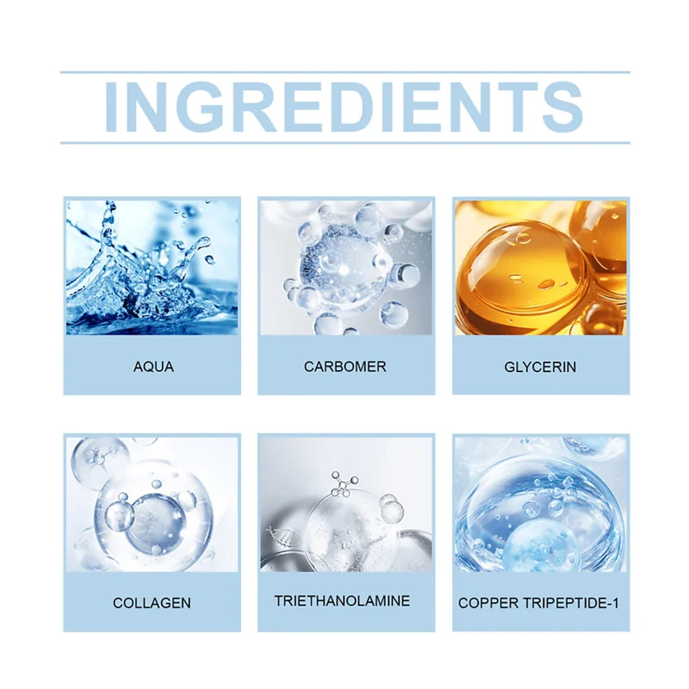 SUYARUN Peptide Blue Serum – Firming & Brightening Face Serum