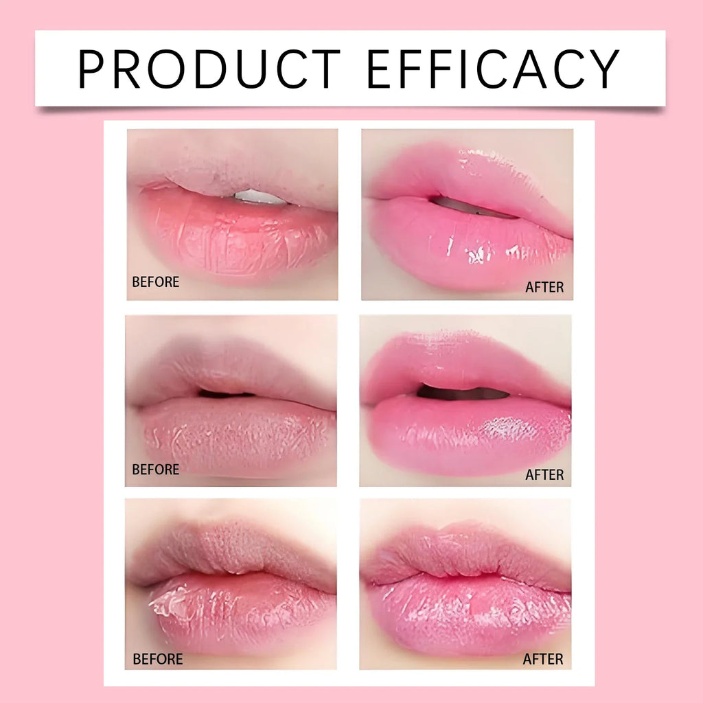 Eelhope Color Changing Lip Oil – Moisturizing Pink Lip Serum