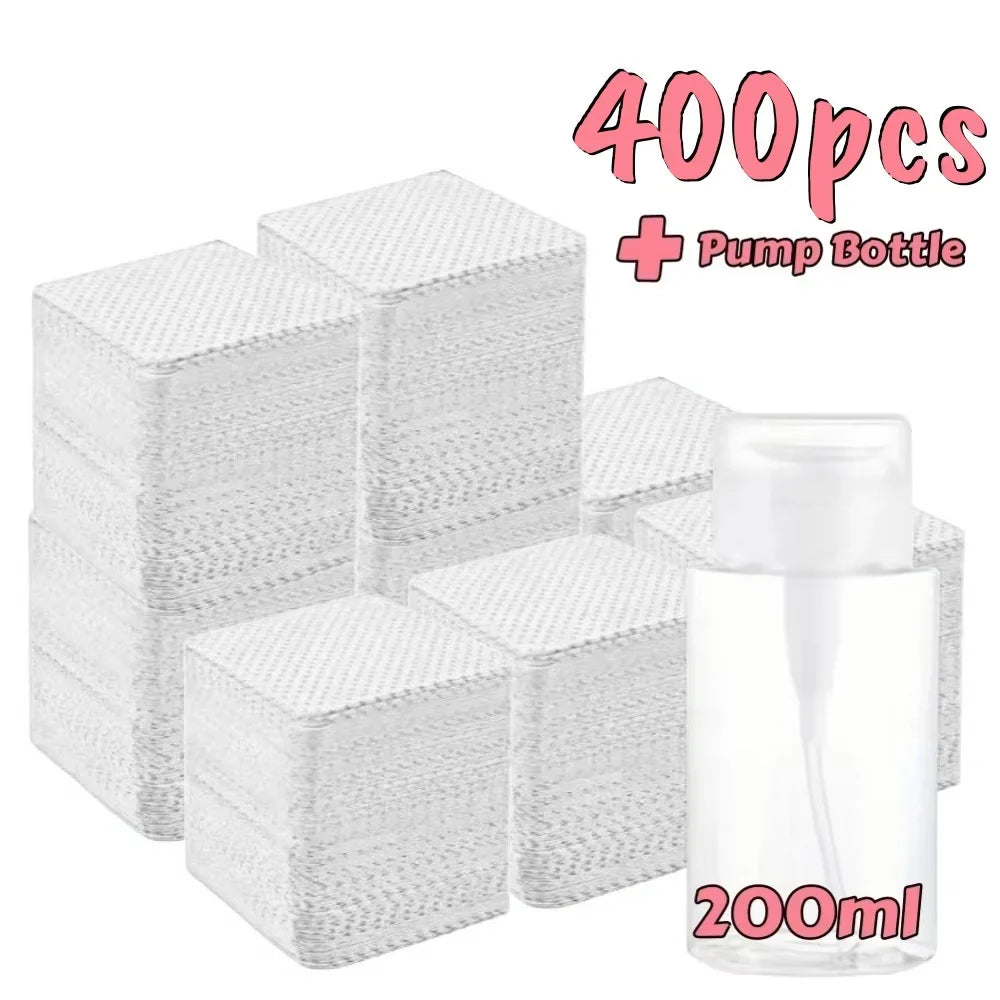 Lint-Free Nail Wipes | Gel Cleansing Polish Remover Pads
