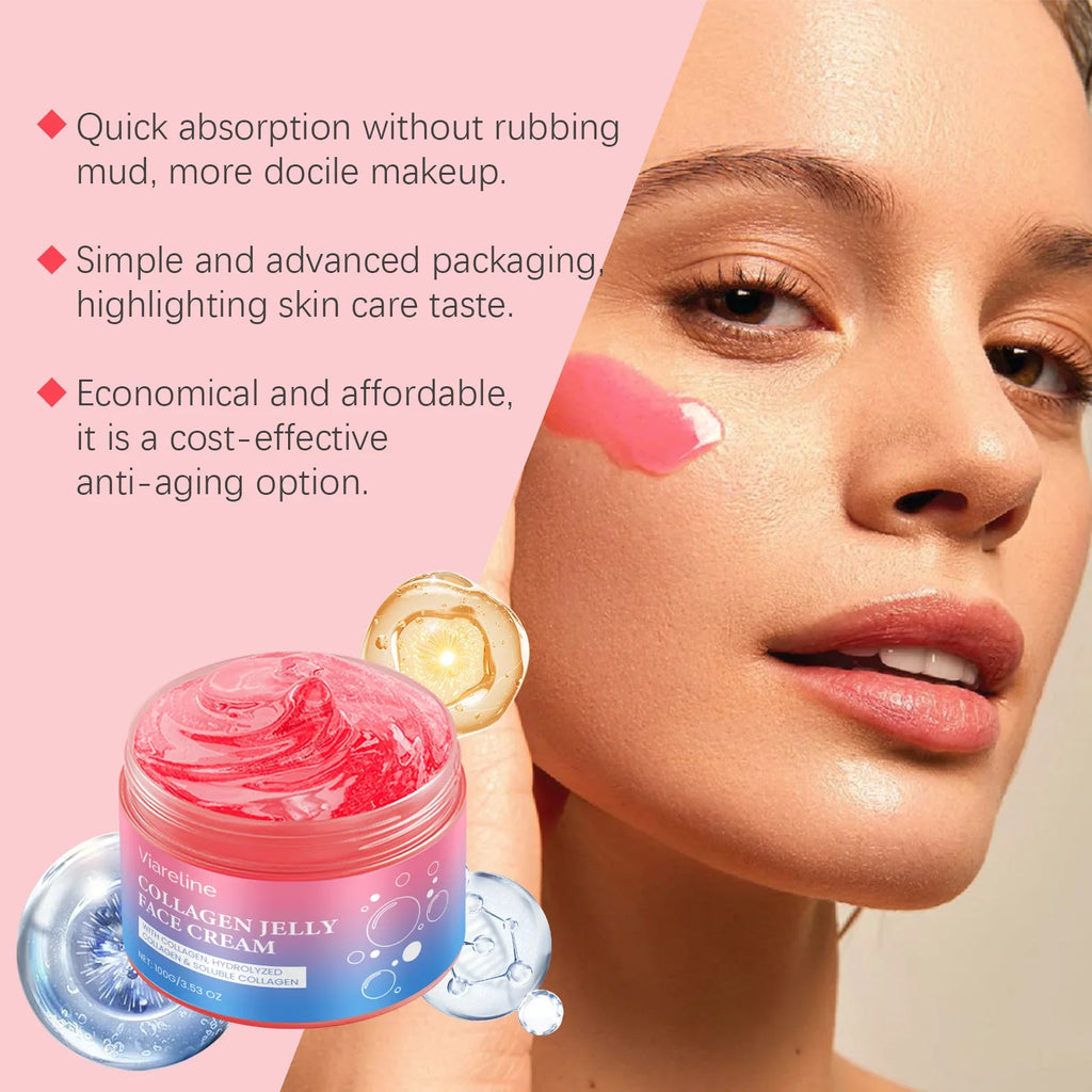 Viareline Collagen Face Cream | Firming Hydrating Anti-Aging