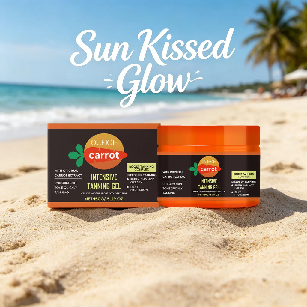 Carrot Tanning Gel | Bronze Glow Self Tanner for Face & Body