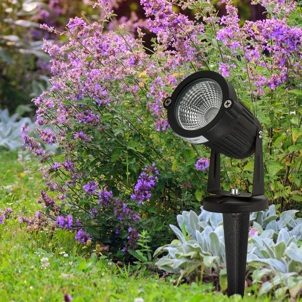 Light Stake Flood Lights Outdoor Ground Garden Lamp