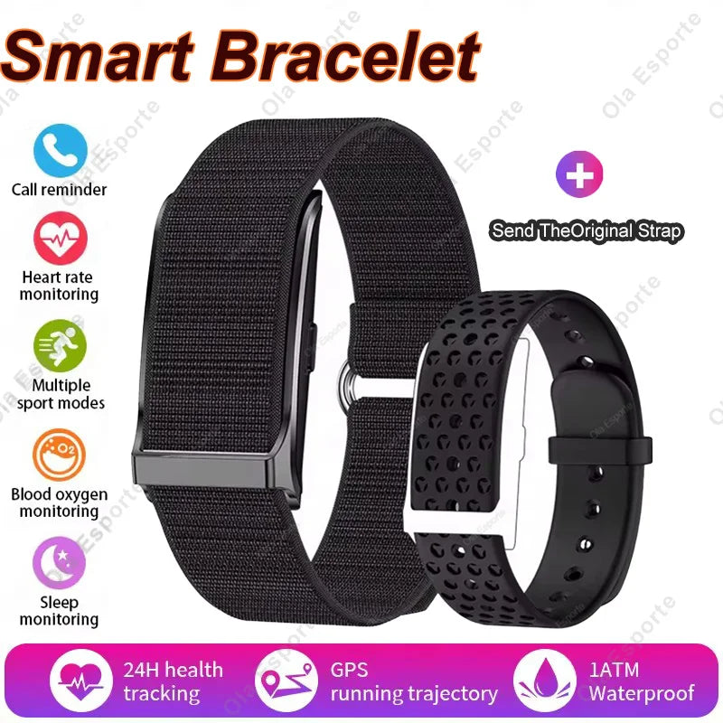 GPS Trajectory AI Health Bracelet Heart Rate Blood Pressure HRV