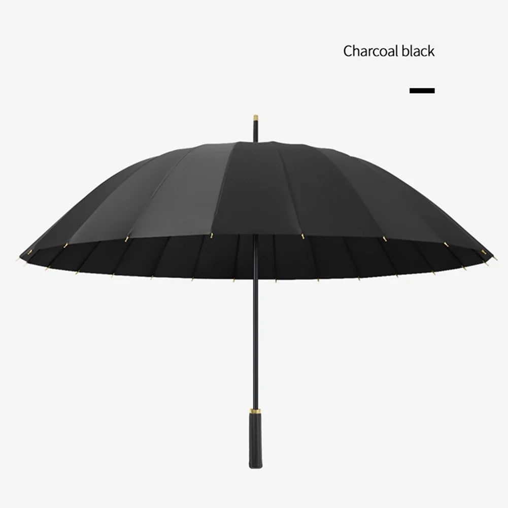HOBBAGGO 24-Rib Auto Open Windproof All-Weather Umbrella