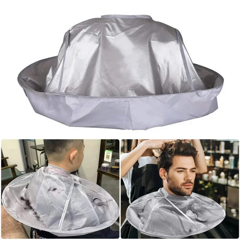 Hair Cutting Umbrella Cape – DIY Salon Barber Cloak Gown