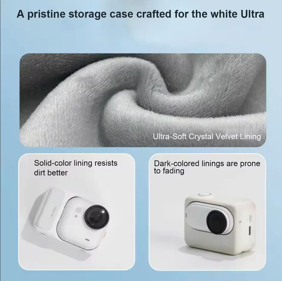 Mini Carrying Case for Insta360 Go Ultra Action Camera