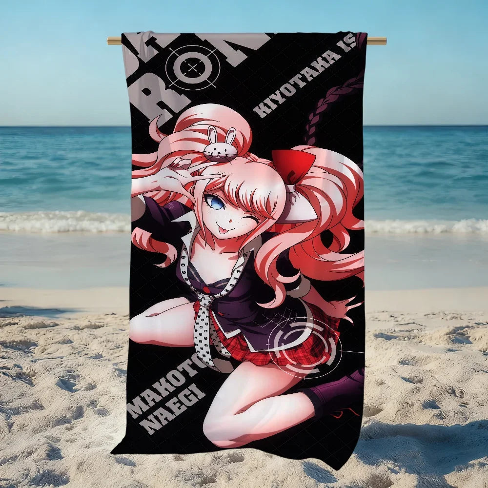 Danganronpa Anime Quick-Dry Beach Towel | Soft Microfiber