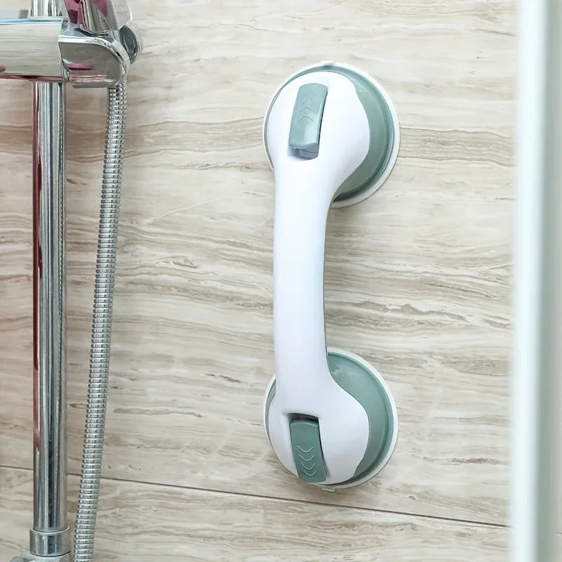 Suction Cup Shower Grab Bar – Anti-Slip Safety Handle 2 Pack