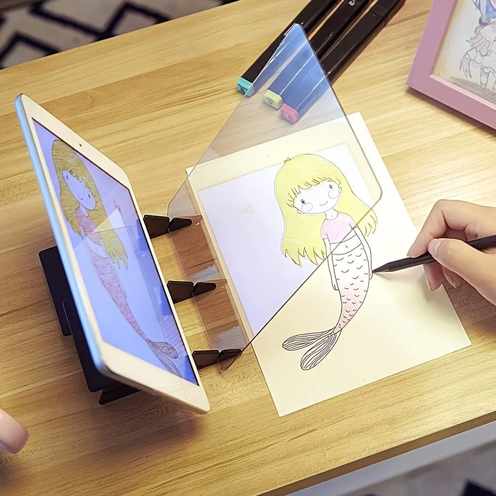 Portable Optical Drawing Projector Sketch Board Plastic Projection