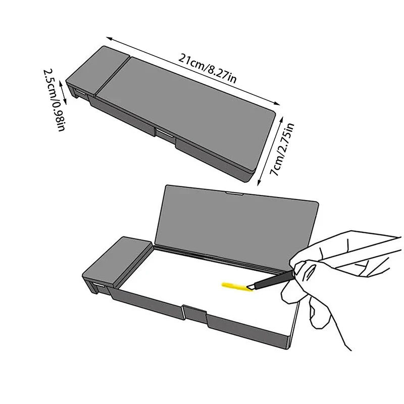 Portable Wet Palettes Acrylic Painting Model Coloring Tray