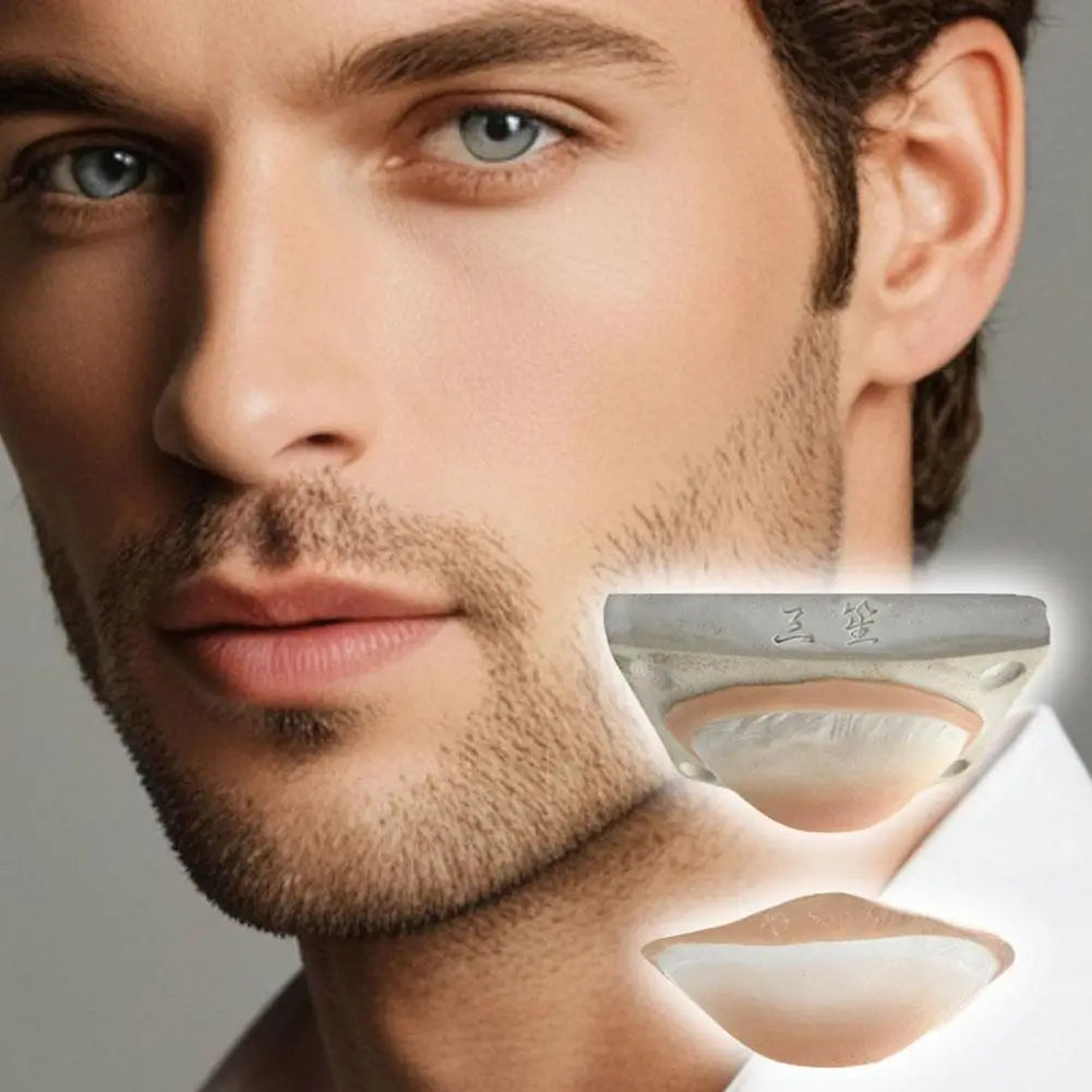 Realistic Silicone Fake Nose Chin Prosthetic Reusable Skin-Friendly3D