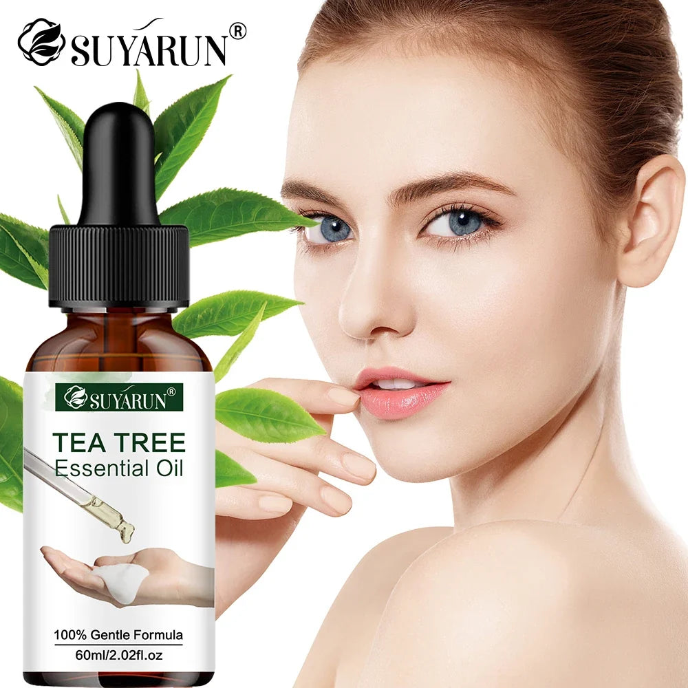 SUYARUN Tea Tree Oil Face Serum – Hydrating & Clarifying