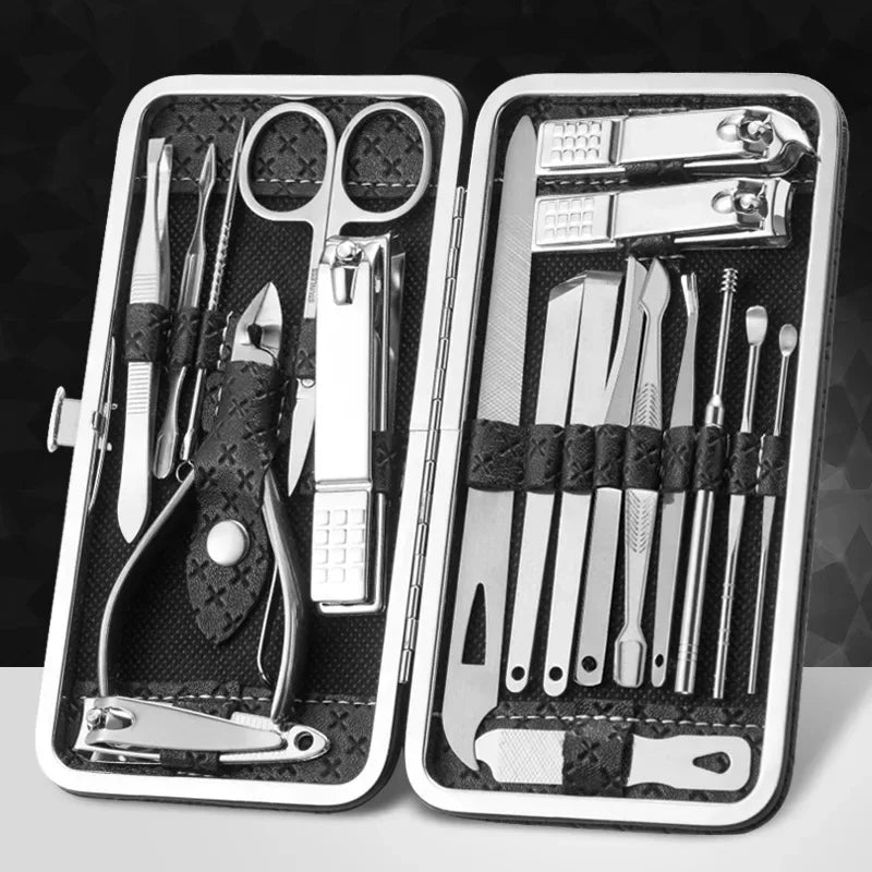 8-Piece Dog Nail Clipper Grooming Set – Stainless Steel Kit