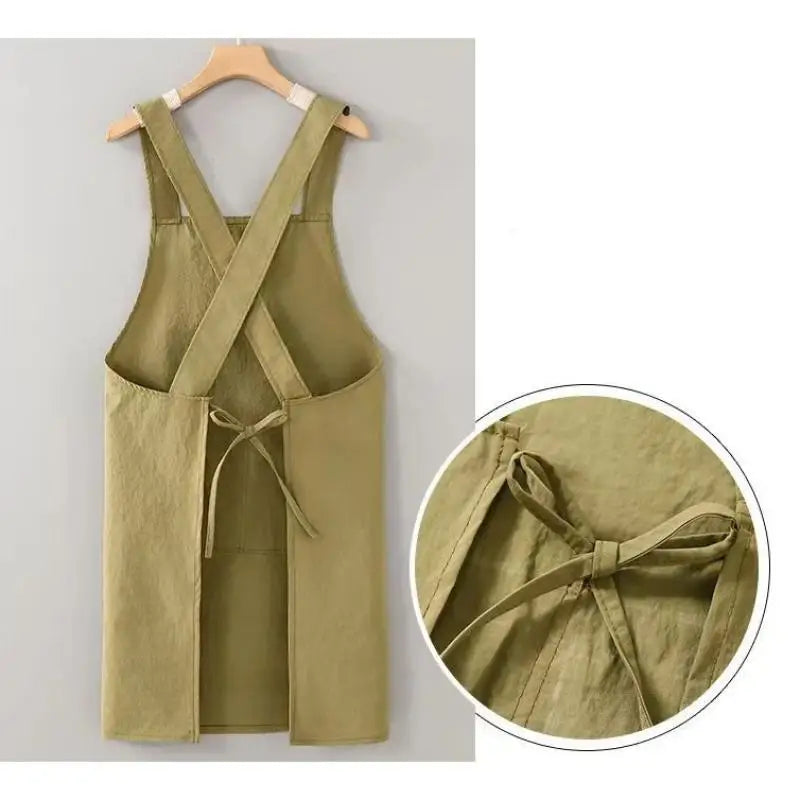 Breathable Waterproof Kitchen Apron – Anti-Fouling Work Apron