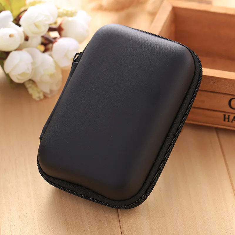Organizing Storage Bag Data Cable Phone Charger Headphone Zipper