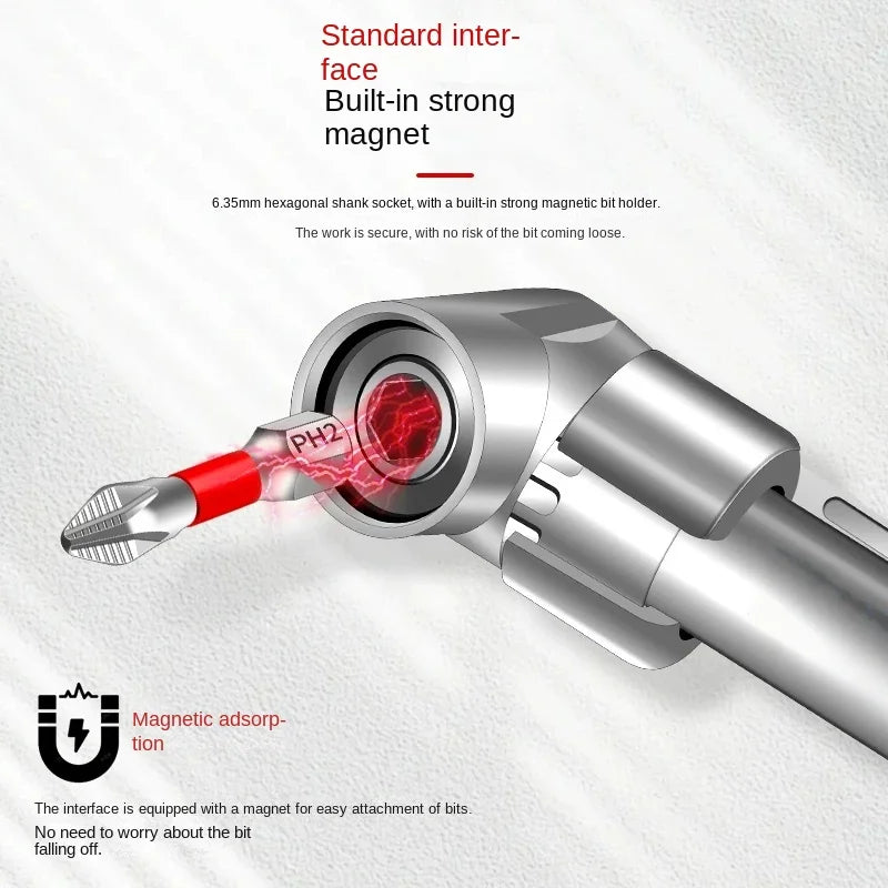1/4" Hex Magnetic Screwdriver Bit Extension Rod Quick Change