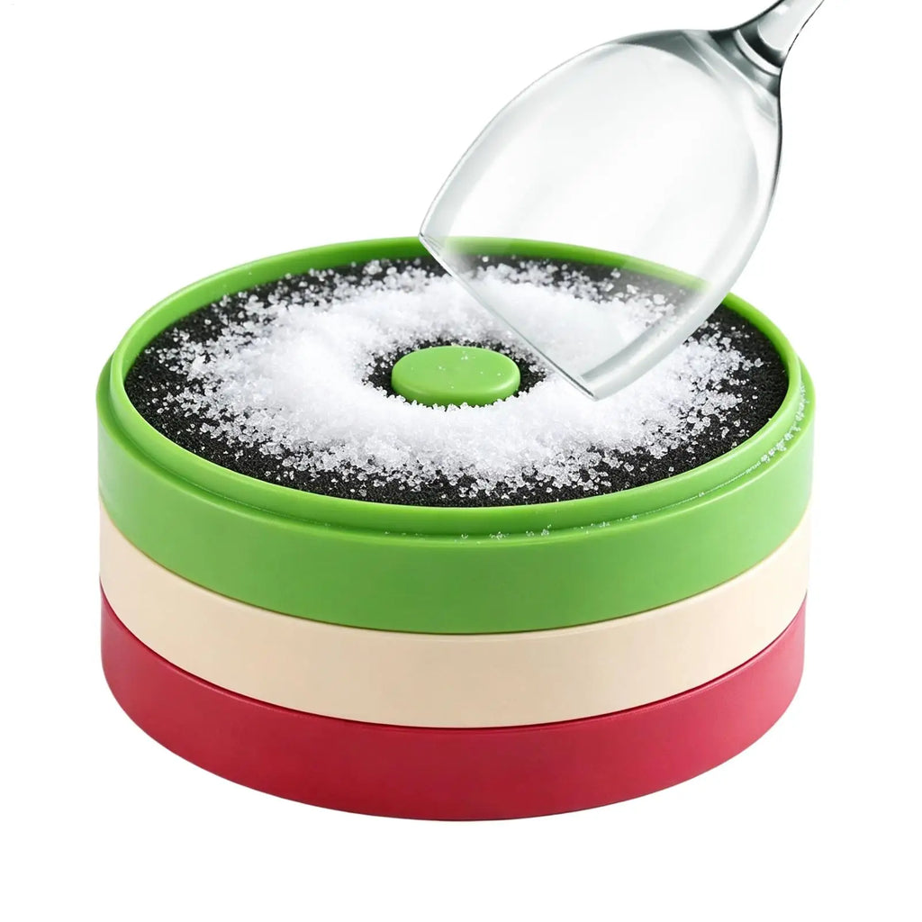 Margarita Salt Rimmer Set – 3-Tier Reusable Cocktail Rim Tray