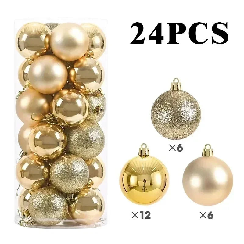 3 4 Christmas Balls Big Ball Tree Pendant Ornaments Party Decor 2025