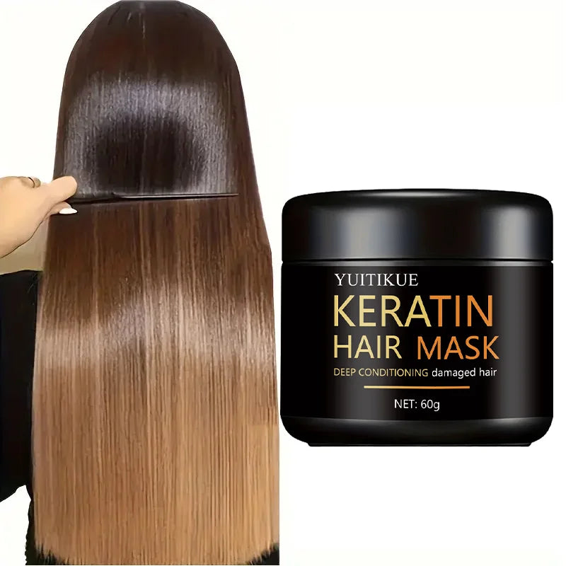 Keratin Hair Mask 60g – Deep Conditioning, Smooth & Shiny