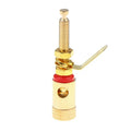 Gold Plated Amplifier Speaker Terminal Binding Posts Push DIY