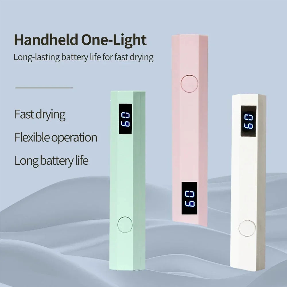Mini UV LED Nail Lamp | Portable Rechargeable Gel Dryer