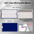 360° Rotating Watercolor Palette – 28-Grid Detachable Paint Box