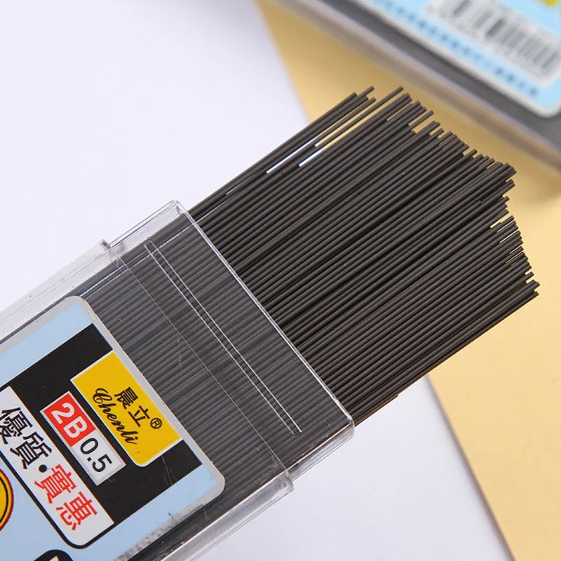200-Pack Mechanical Pencil Lead Refills 0.5mm & 0.7mm 2B