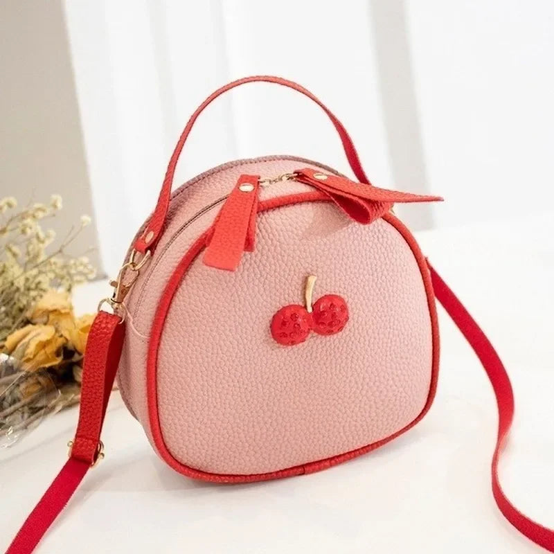 Litchi Grain Mini Backpack – Women's Crossbody Shoulder Bag