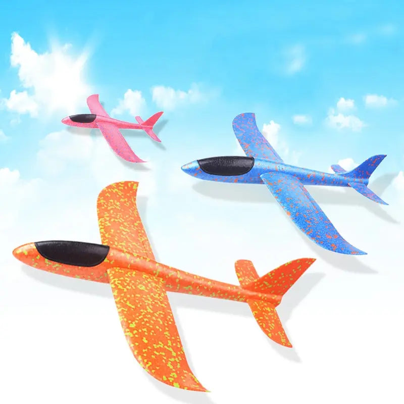 35cm Foam Hand Launch Glider Airplane Toy for Kids | Outdoor Fun