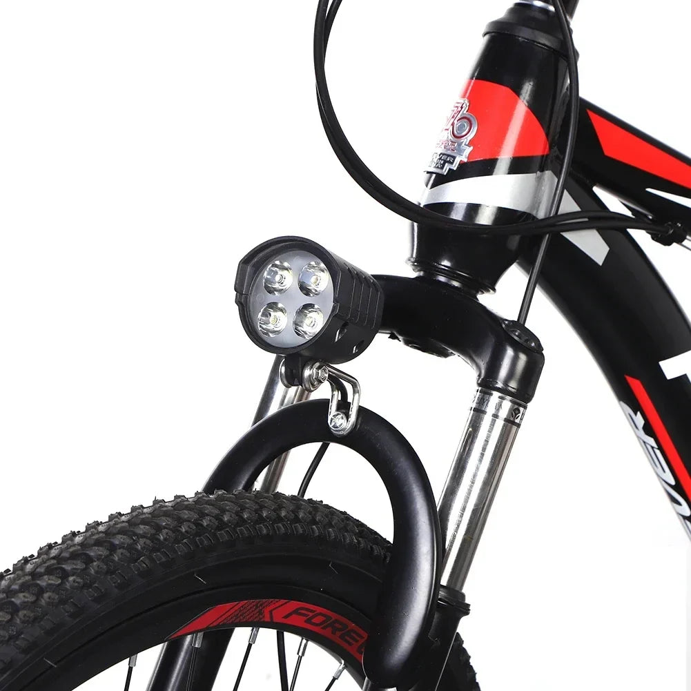 E-Bike 2-in-1 LED Headlight & Horn | 12W IPX5 Waterproof