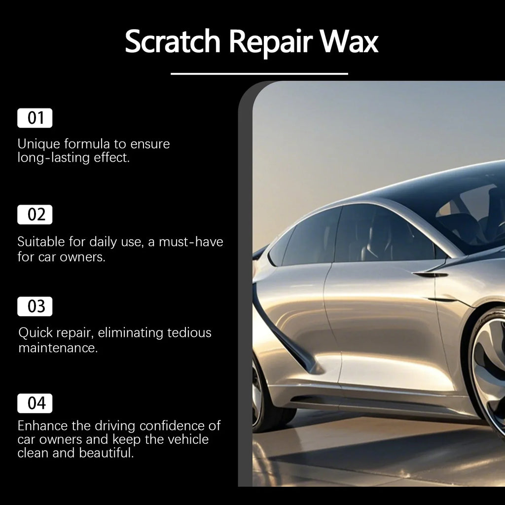 Homonth Car Scratch Repair Wax Kit | Polish & UV Protection