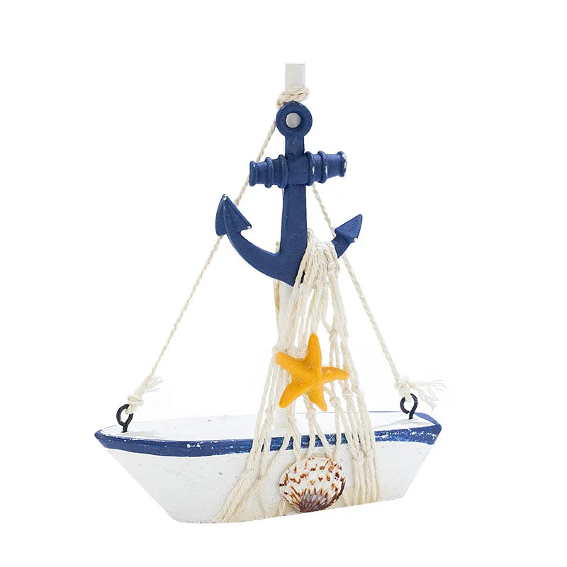 Mediterranean-style Sailboat Ornaments Home Decoration Items
