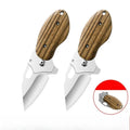 Mini Folding Pocket Knife – Stainless Steel Camping Keychain Blade
